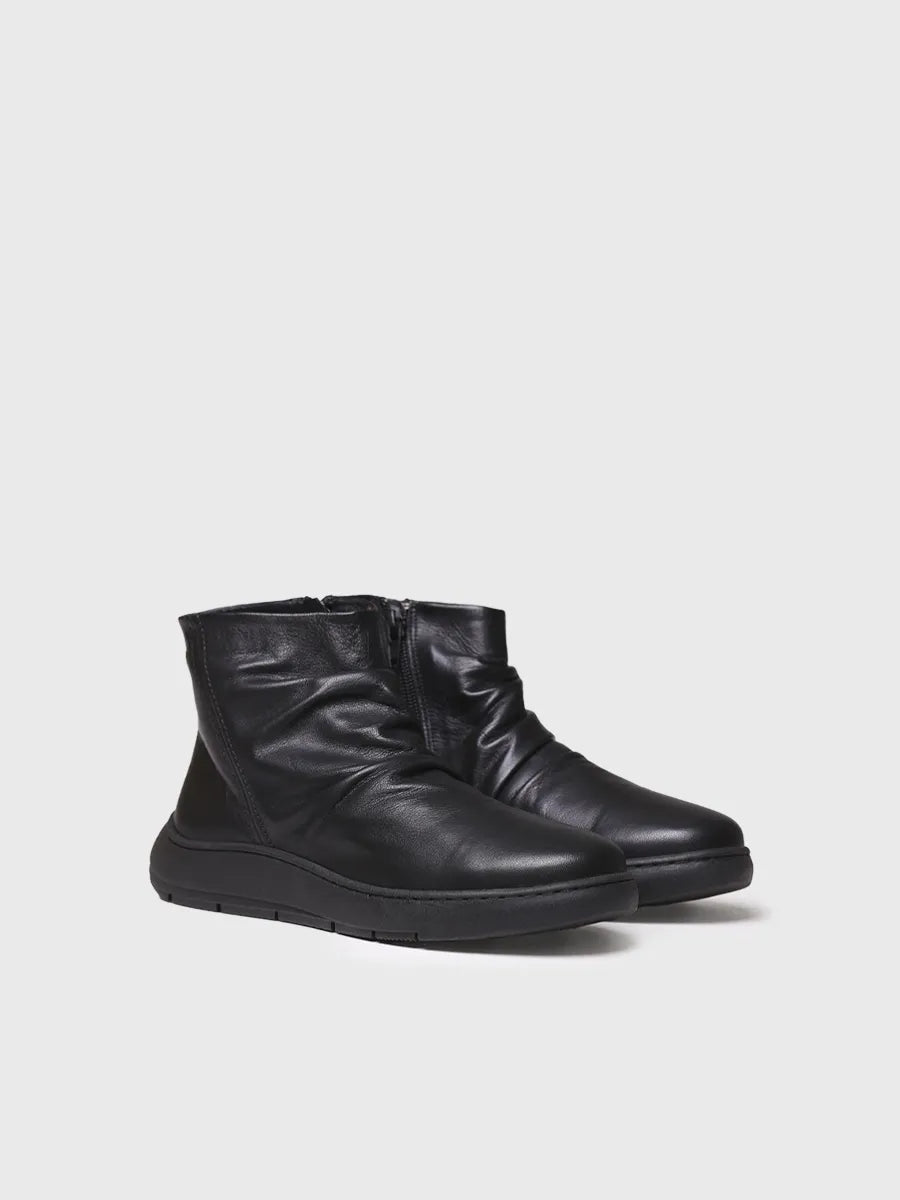 Toni Pons Pretoria bottines cuir noir zip pointure 35-42