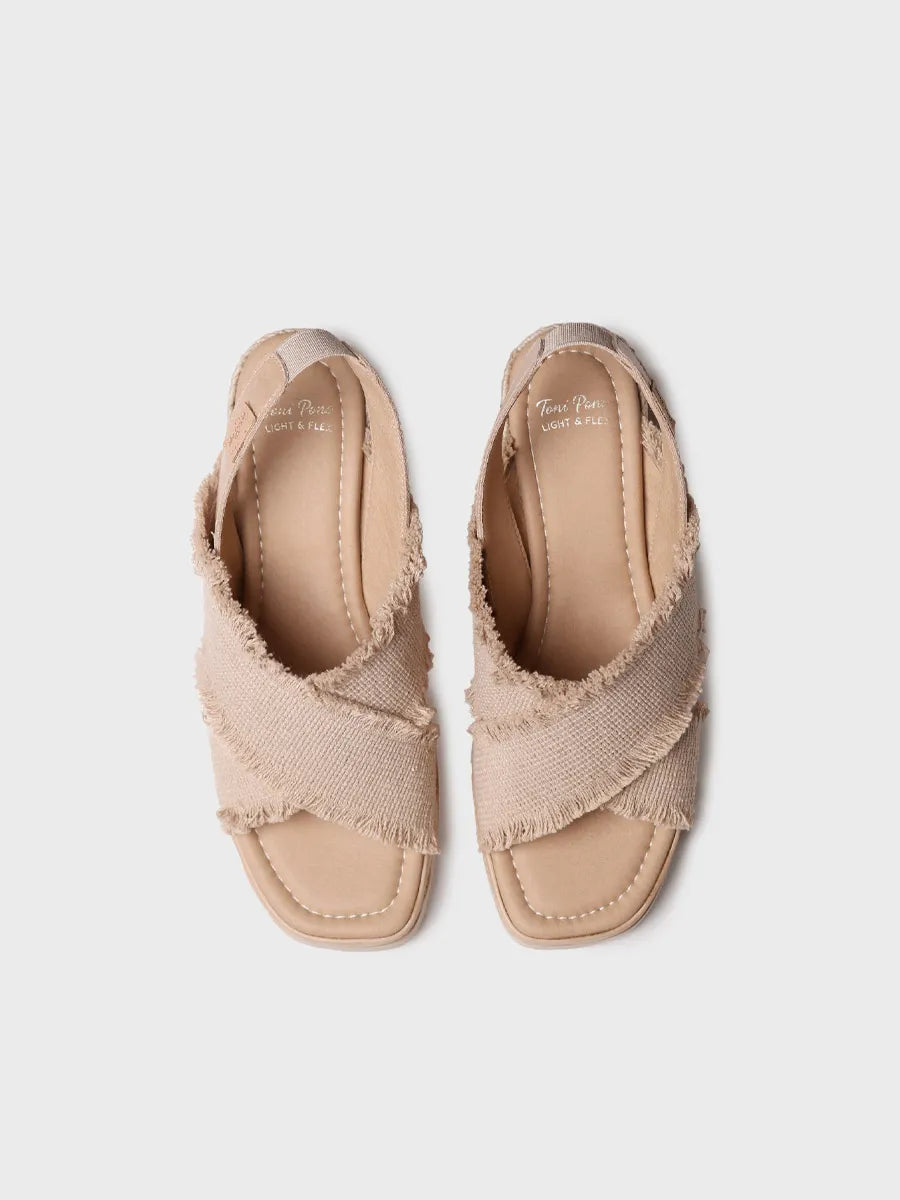 Toni Pons Aire espadrille compensée femme toile 5 cm