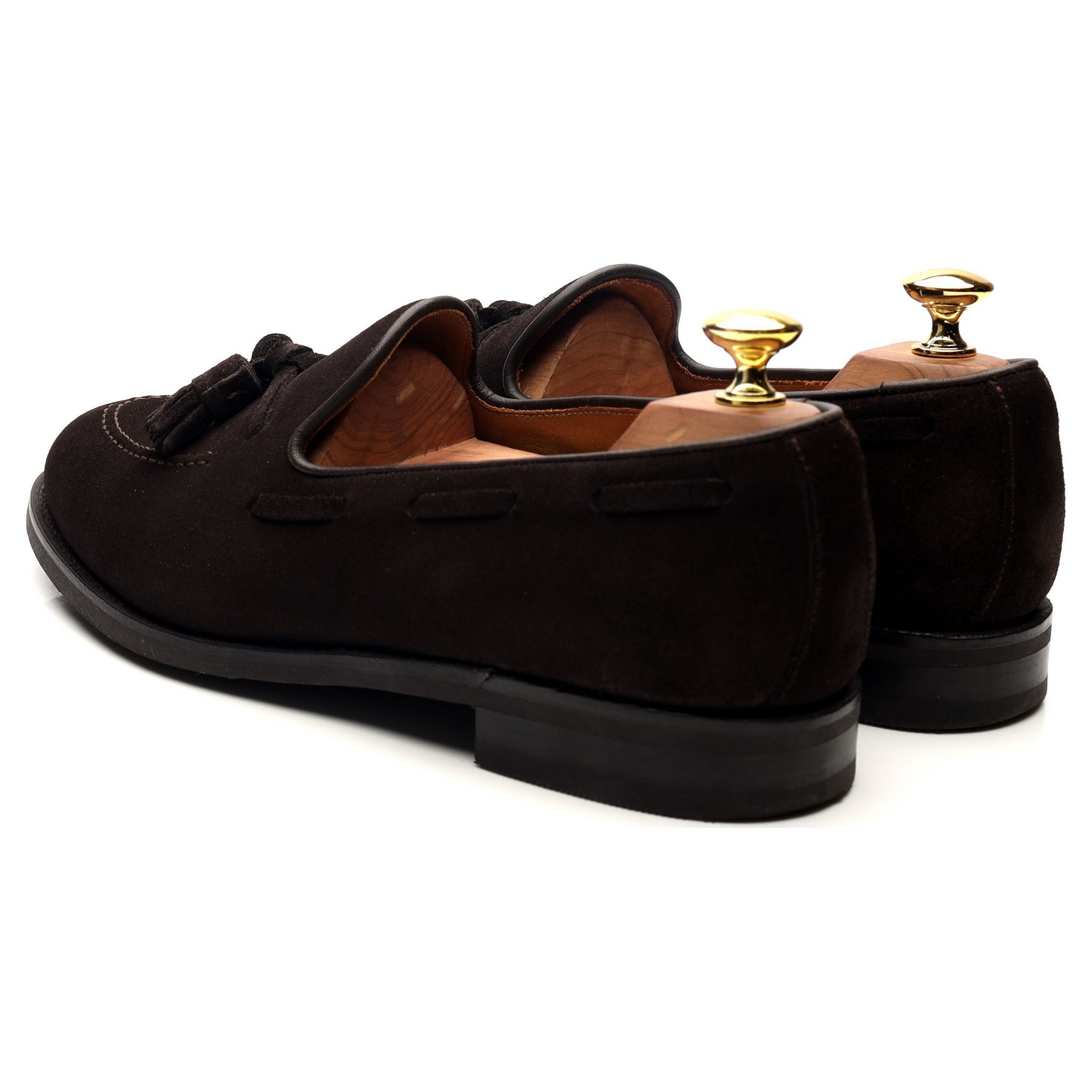 Morjas Mocassin à glands daim marron 8.5 UK