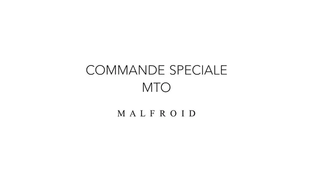 Malfroid MTO mocassin commande spéciale sur mesure
