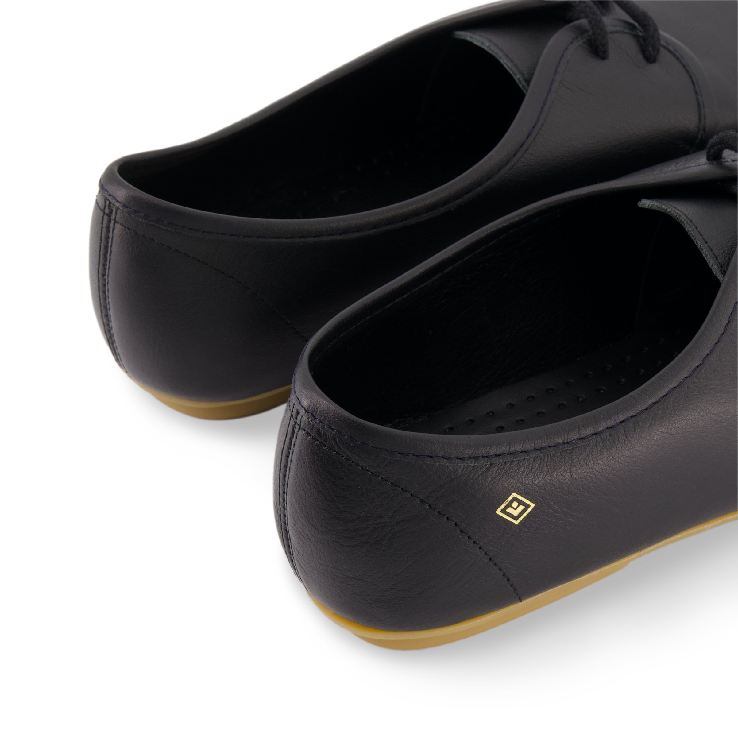 Rivieras Jazz J401 chaussures noir cuir lacets