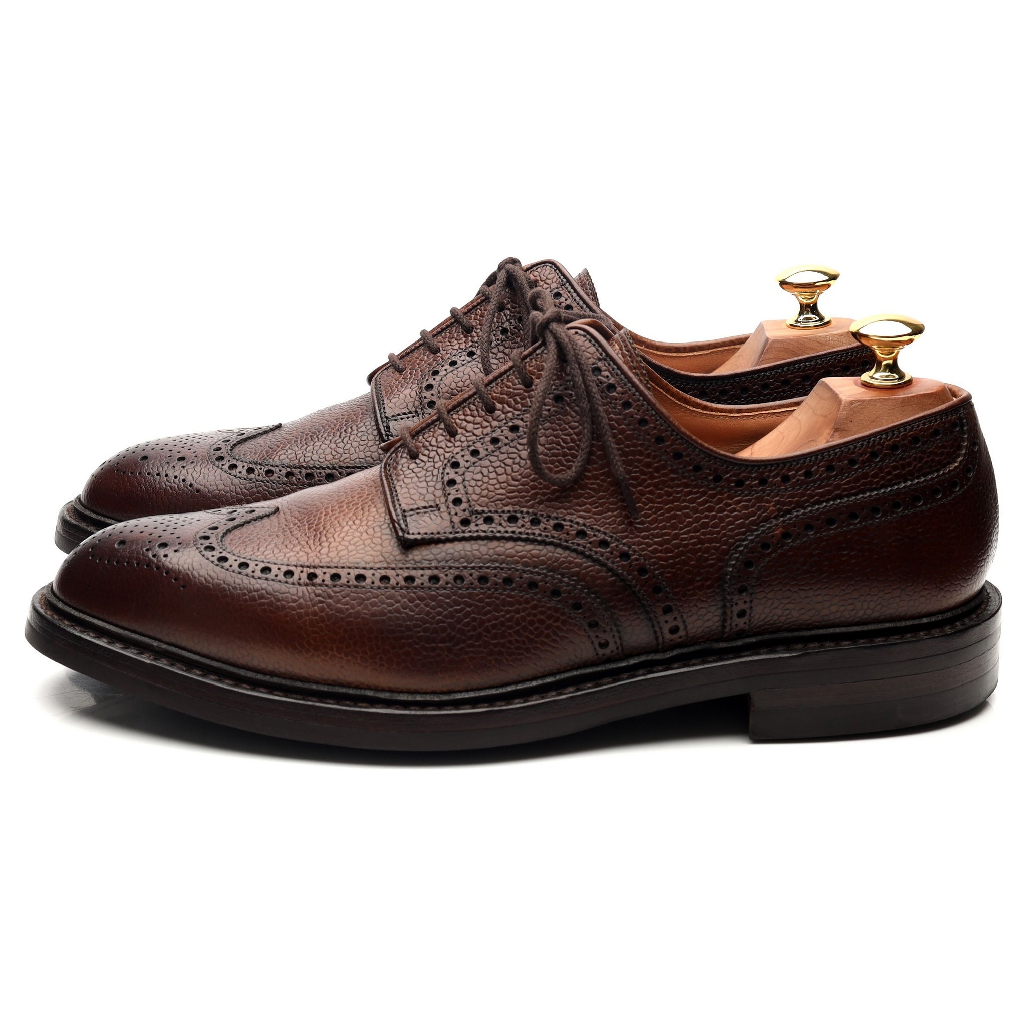 Crockett & Jones Pembroke derbies cuir marron UK 9.5