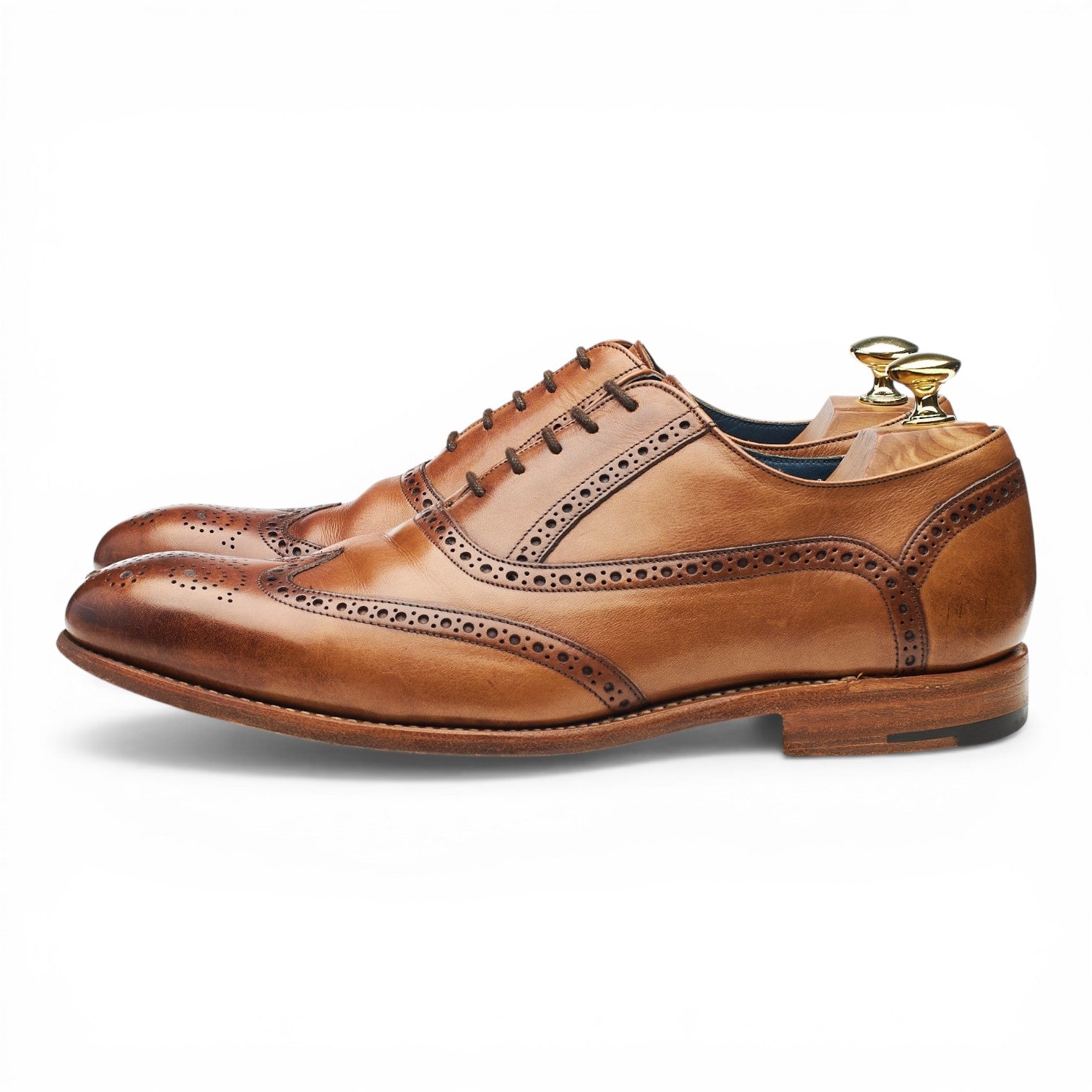 Barker Valiant richelieu cuir marron UK 7,5