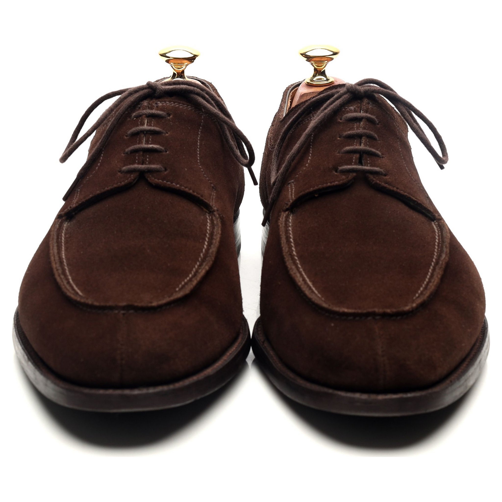 Crockett & Jones Hardwick derbies suède marron pointure 9,5 golf