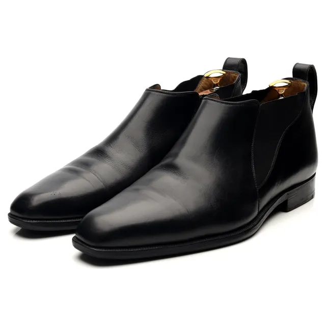 Berluti bottines chelsea cuir noir UK 9.5