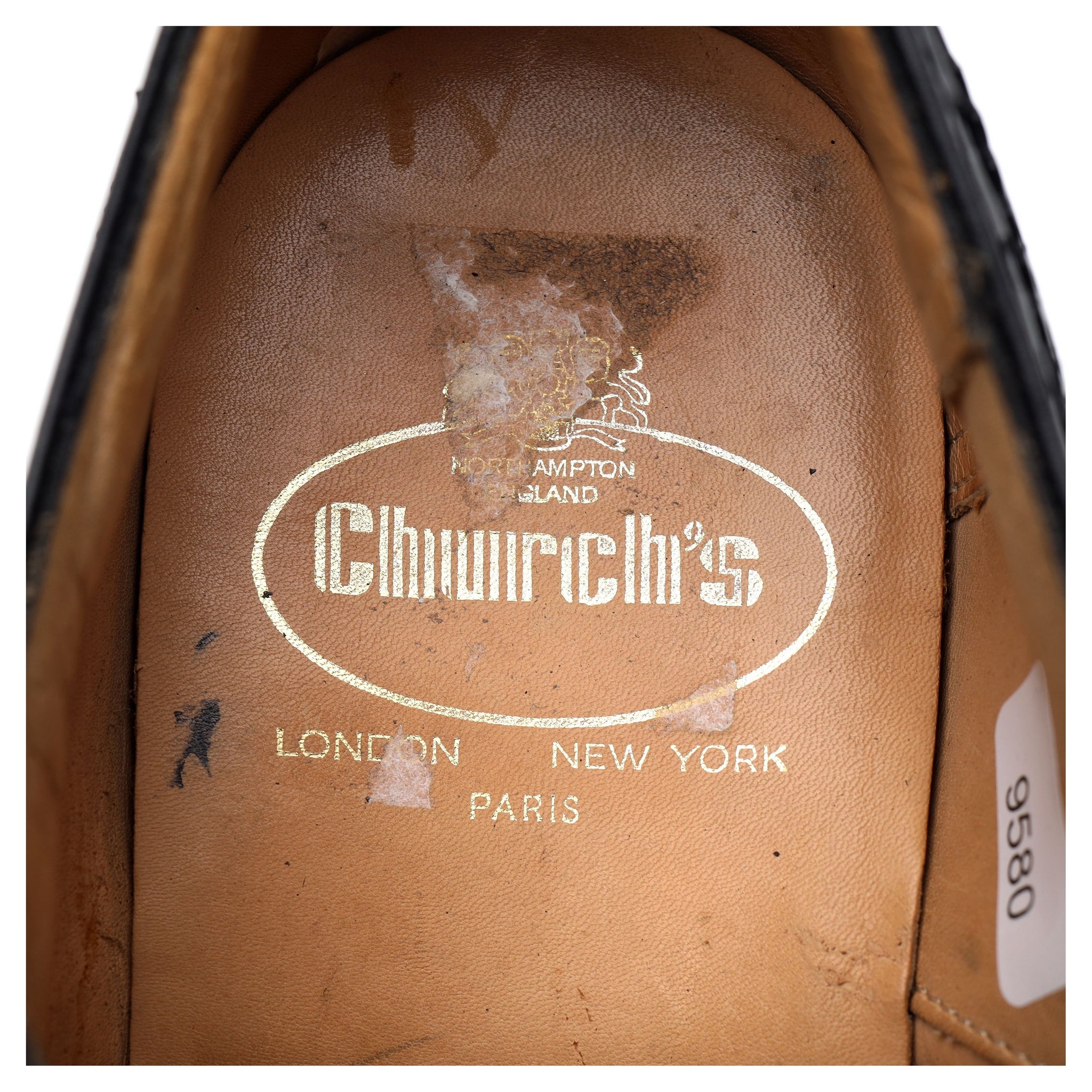 Church’s Franklin derbies oxford cuir noir UK 8,5