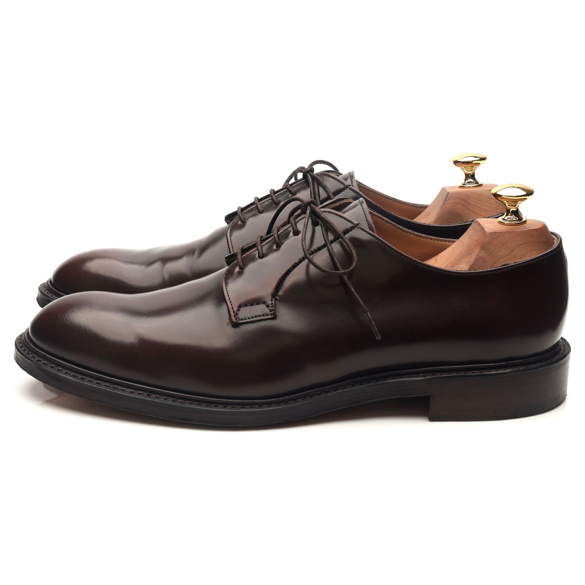 Cheaney Charles derby cuir foncé marron UK 9.5 F