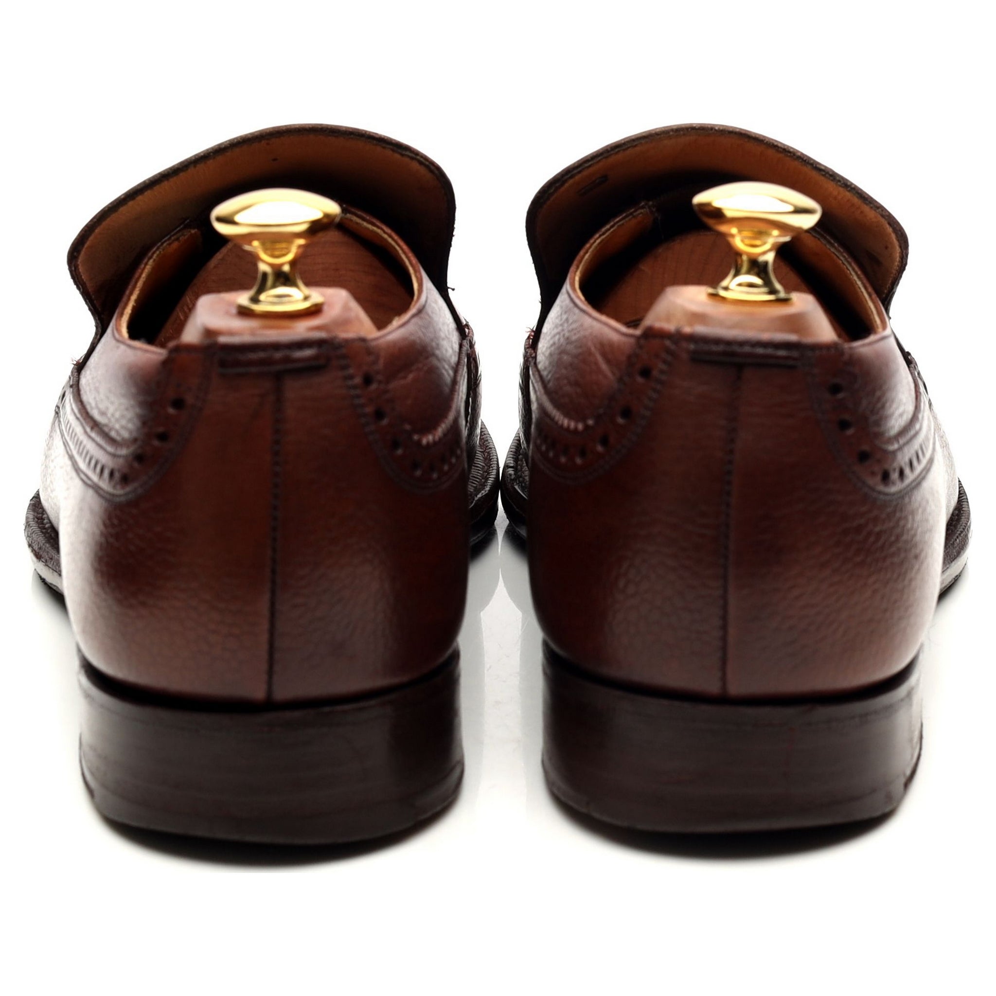 Church's Kingston mocassin cuir marron pompons UK 9