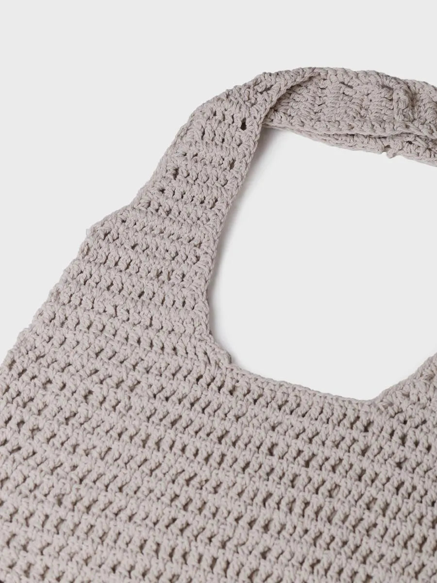 Toni Pons Goia sac crochet femme écru vegan