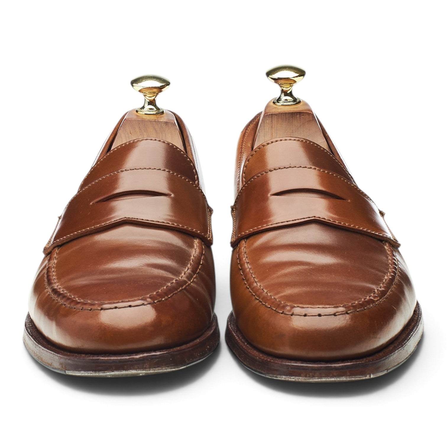 Crockett & Jones Harvard 2 mocassin cordovan marron UK 8