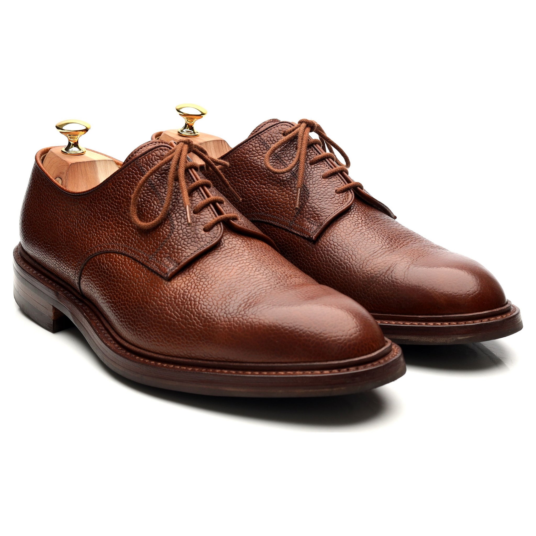 Crockett & Jones Grasmere derby marron UK 10.5