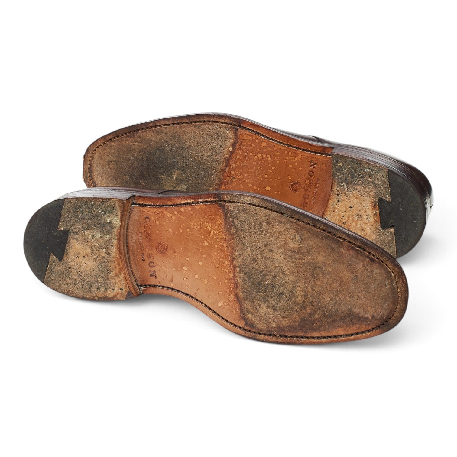 Grenson Derby Cuir Marron Foncé Semelle Cuir UK 9 G