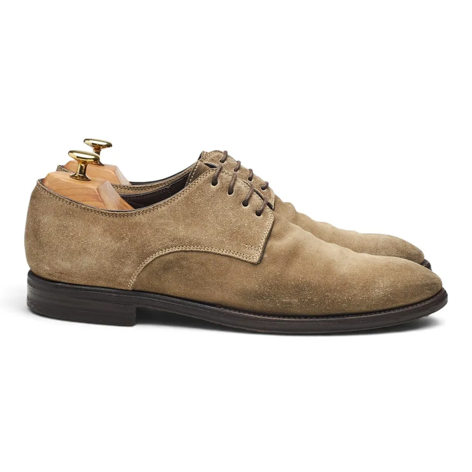 Canali derby daim pierre pointure UK 8