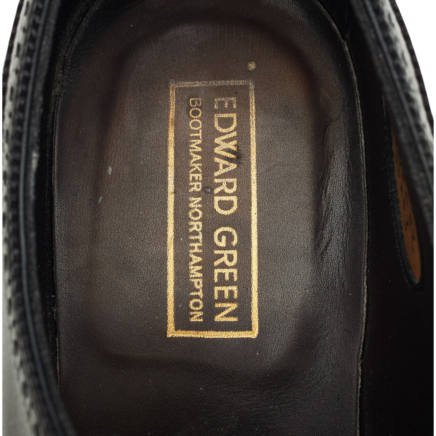 Edward Green Oakdale oxford cuir gris foncé 7,5 UK