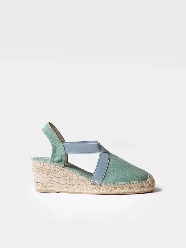Toni Pons Ter TER espadrille vegan compensée lin