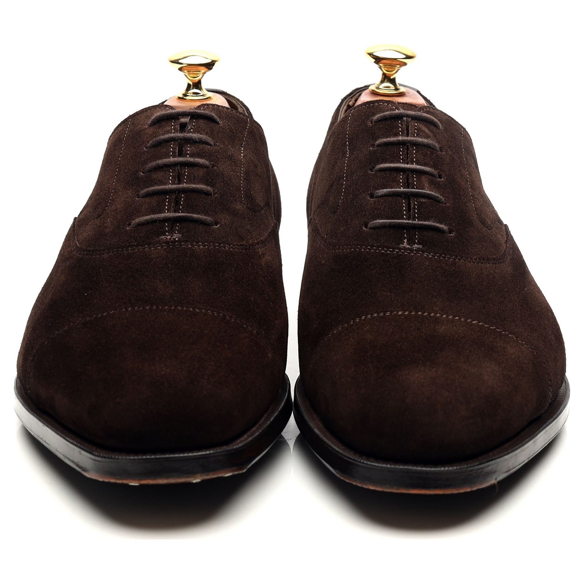 Edward Green Chelsea richelieu suède marron UK 9