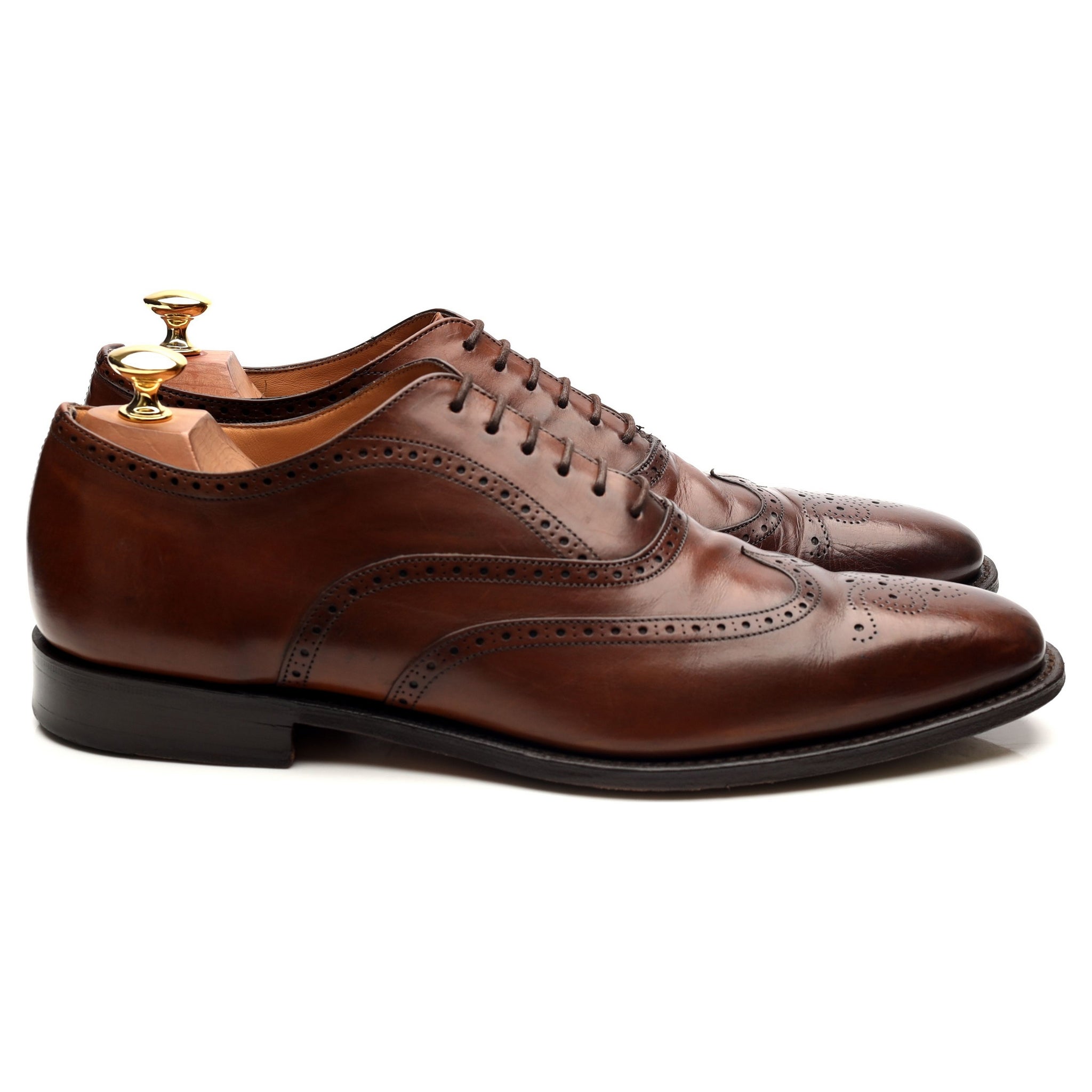 Church's Hailwood richelieu brogue cuir茶 tan UK 9.5