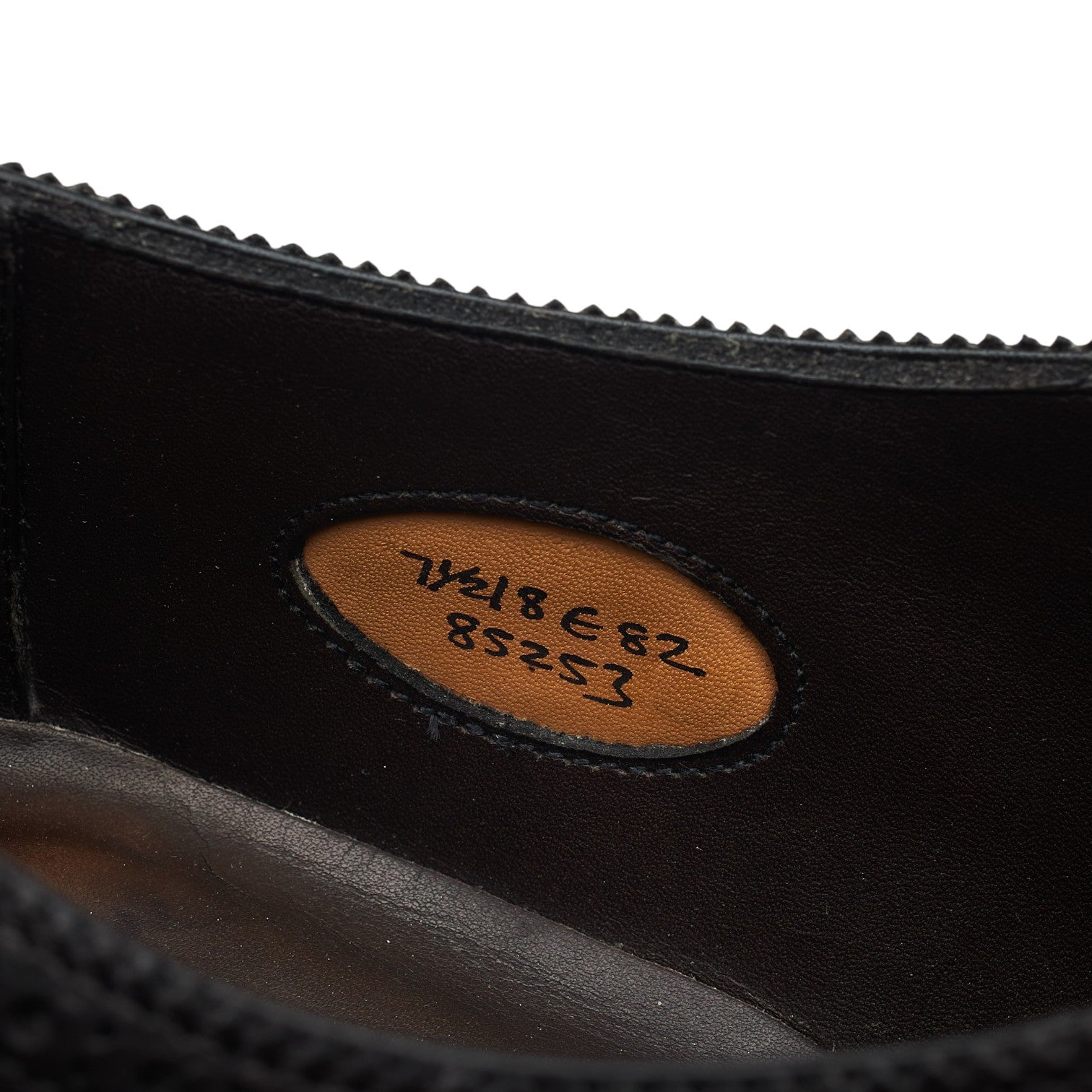 Edward Green Oakdale oxford cuir gris foncé 7,5 UK