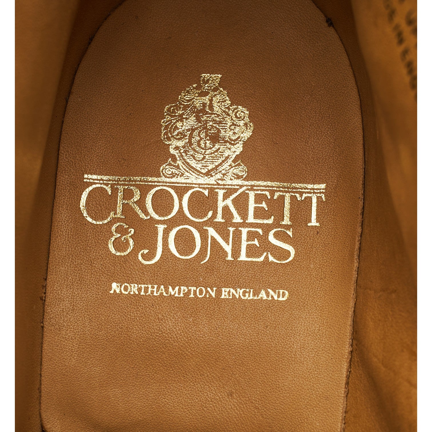 Crockett & Jones Chepstow boots cuir grainé marron UK 6