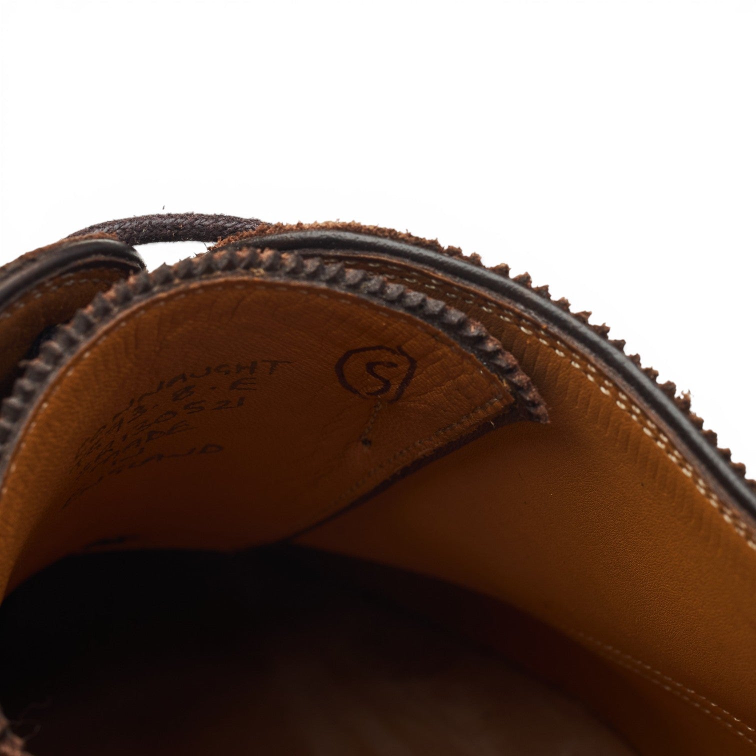 Gaziano & Girling Connaught richelieu daim marron UK 8