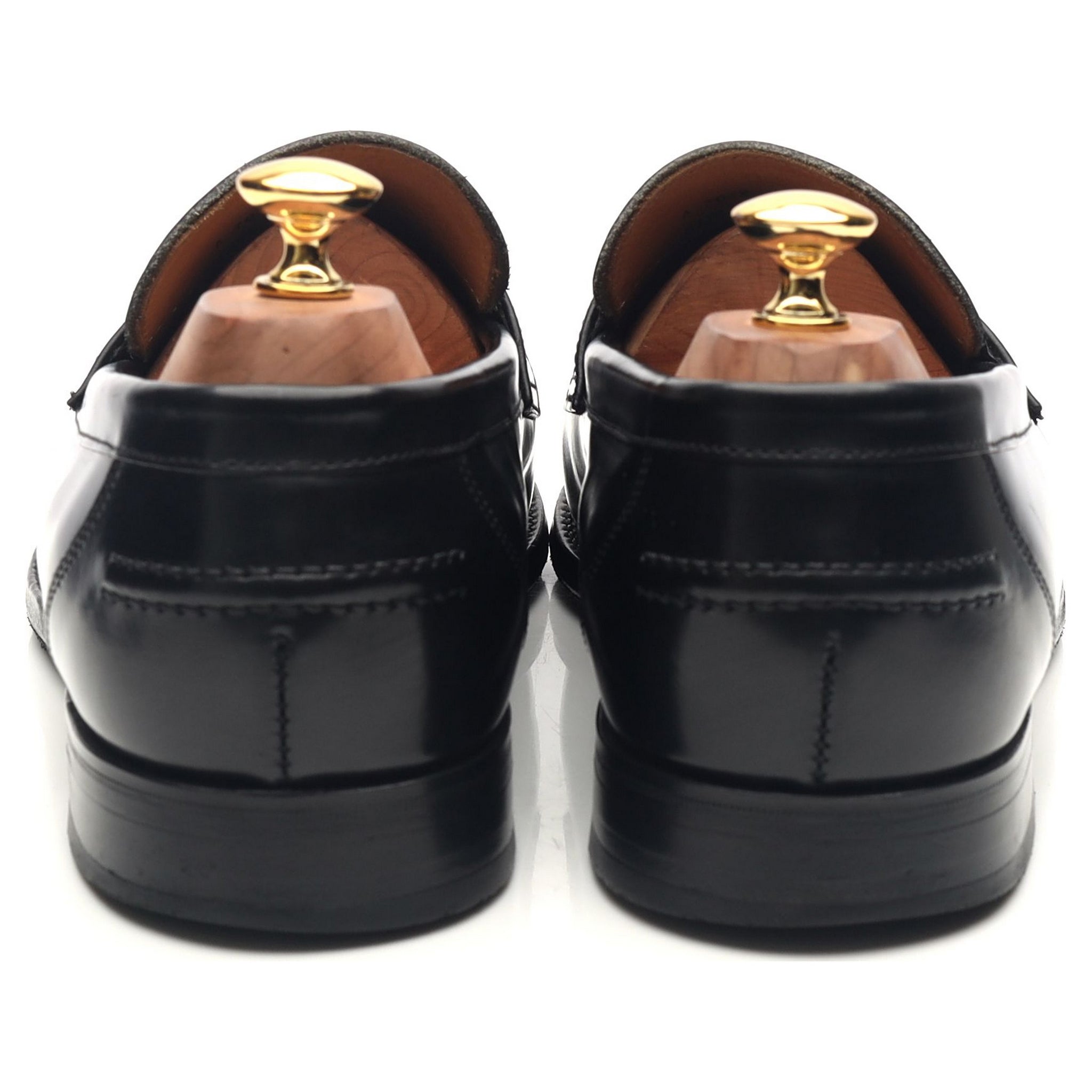 Alfred Sargent Elstree mocassins cuir noir UK 9
