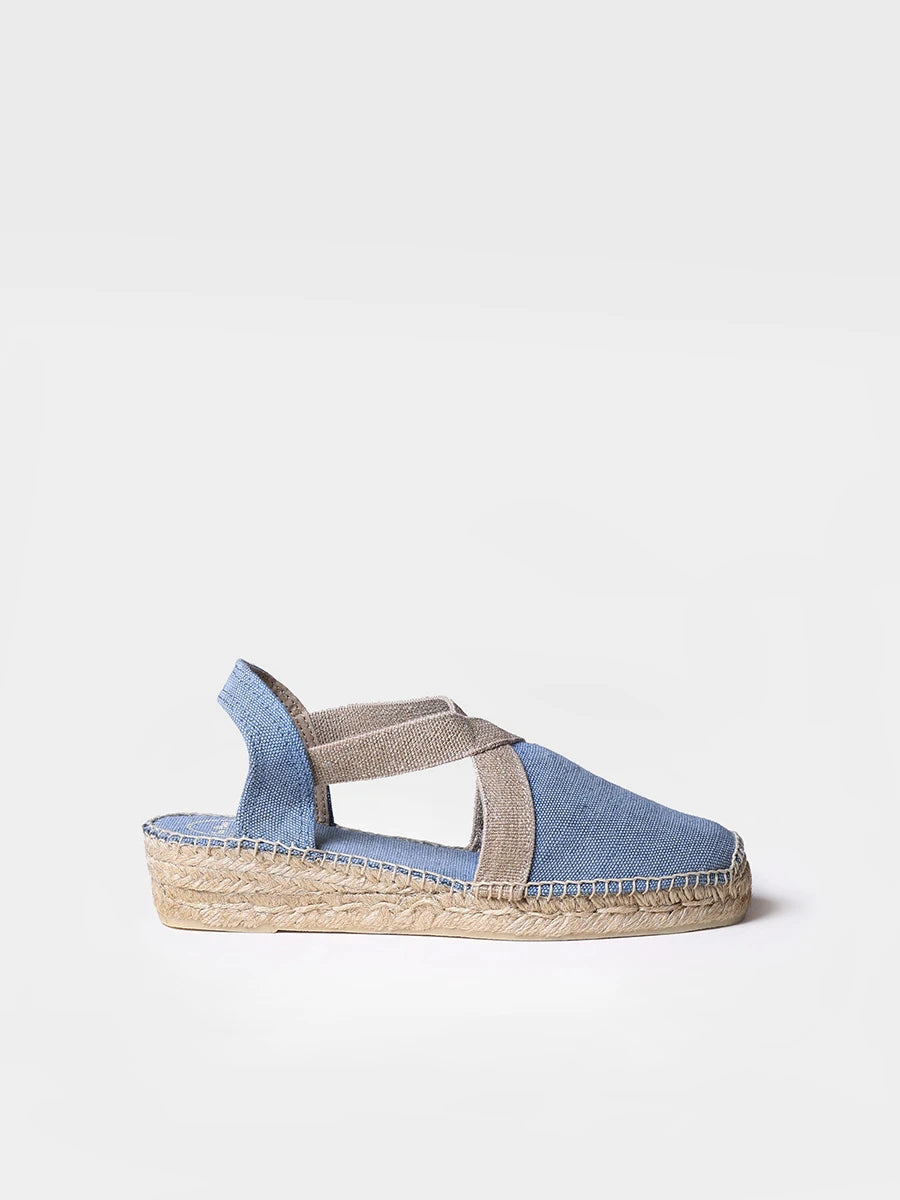 Toni Pons Verdi-V espadrille plate coton vegan