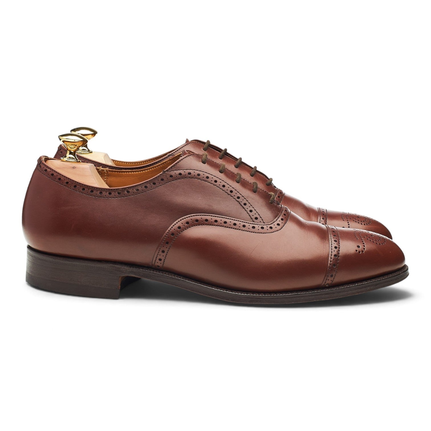 Church's Vintage oxford brogues cuir marron UK 8.5