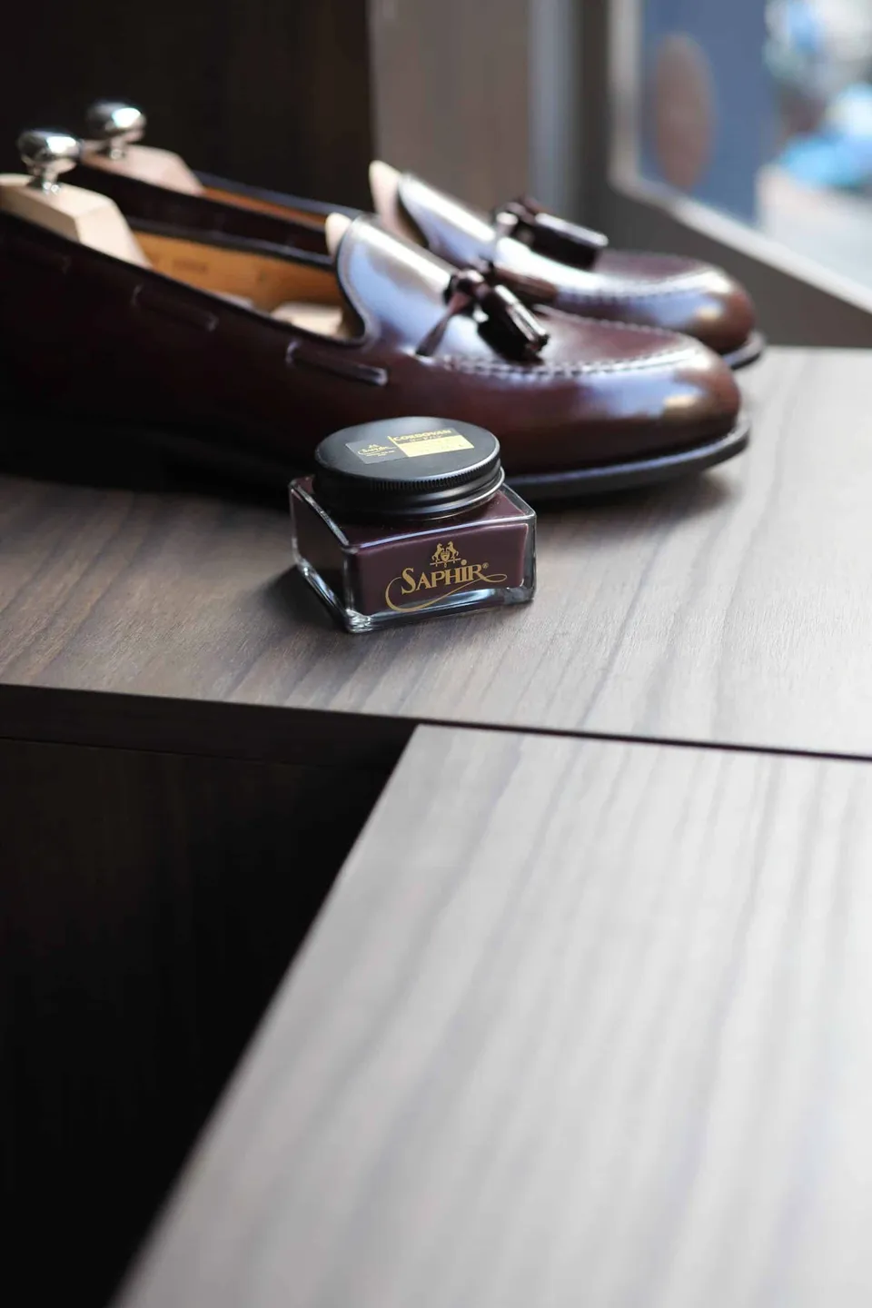 Malfroid huile cuir cordovan entretien chaussures