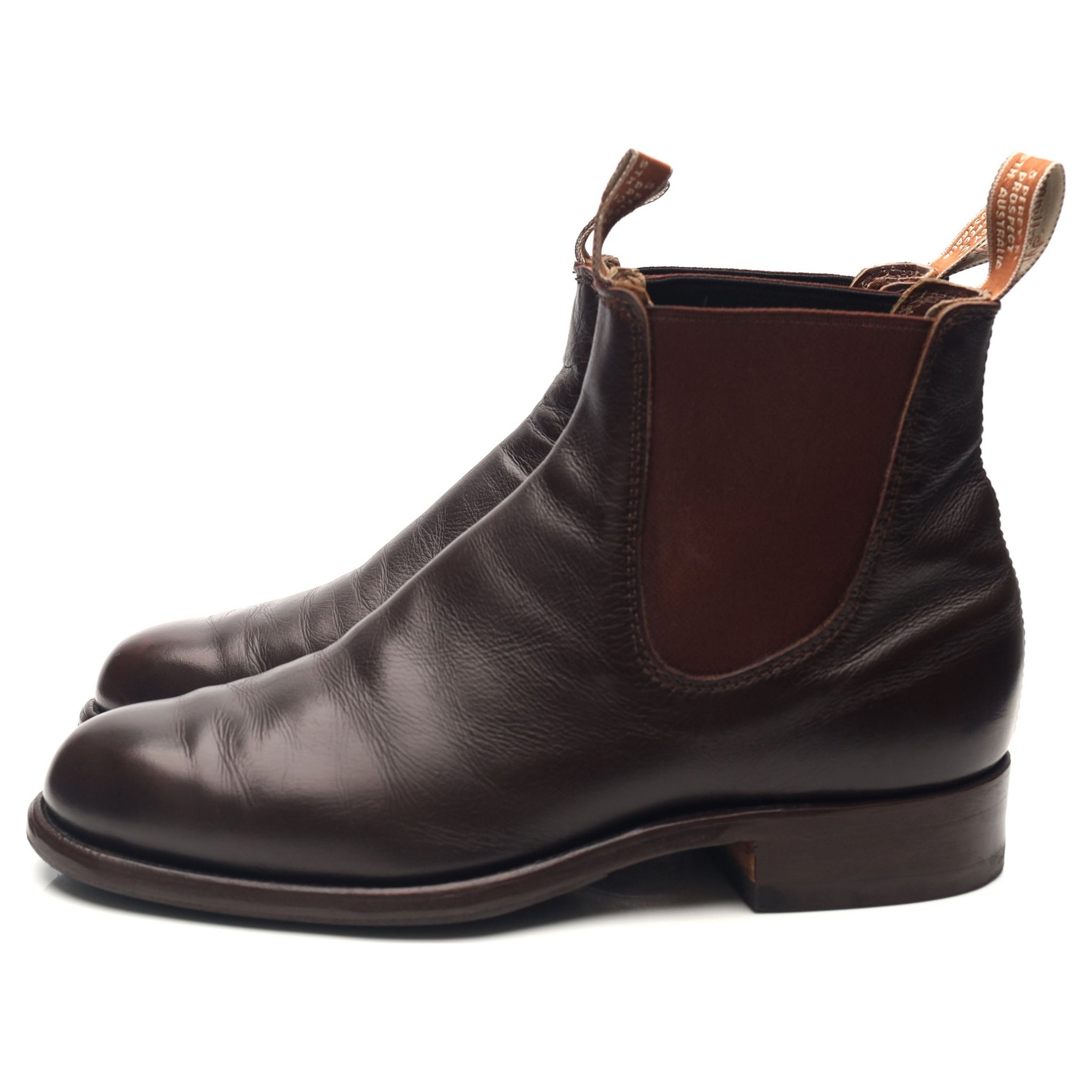 R.M. Williams Comfort Turnout bottines cuir marron UK 8