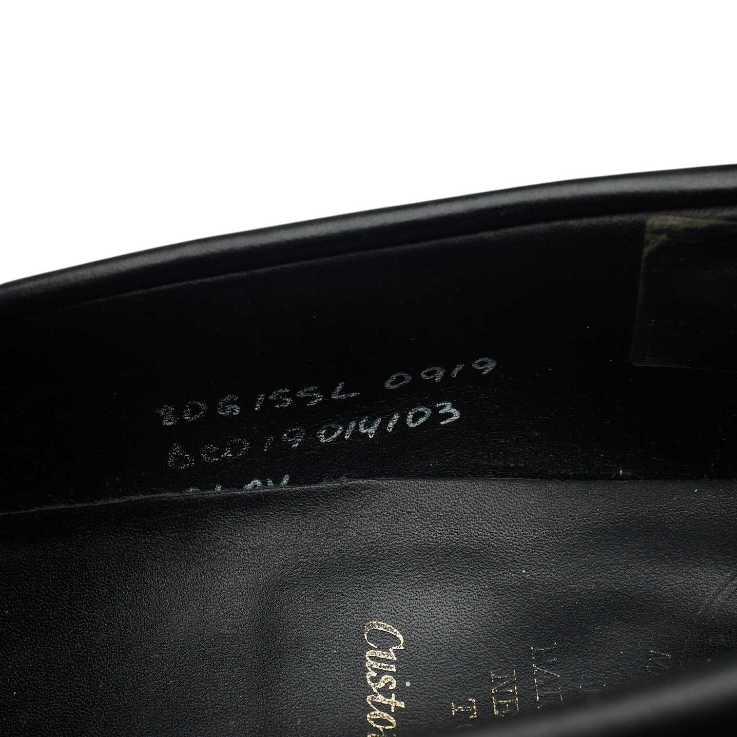 Church's Clay mocassin cuir noir 8 bout fendu