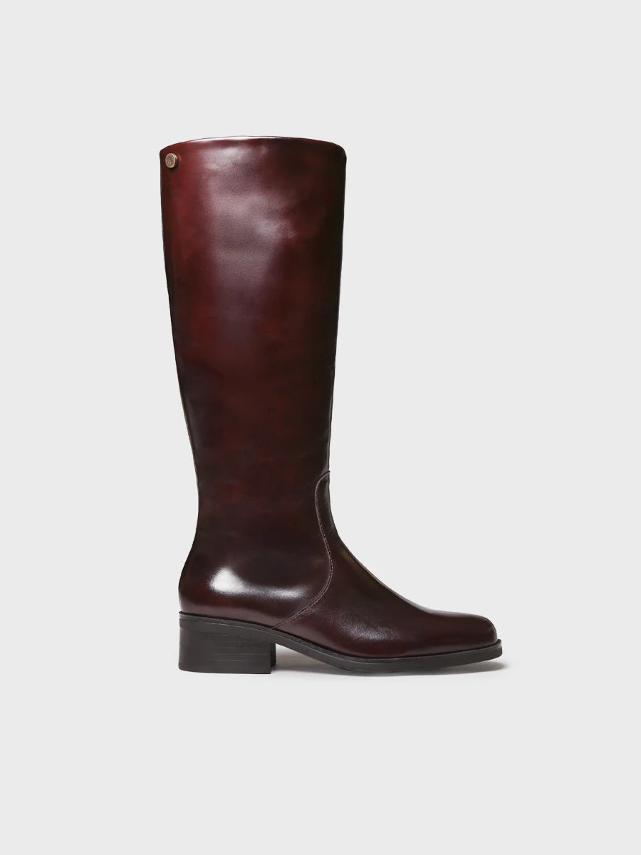 Toni Pons Taga-P bottes femme cuir talon 4 cm