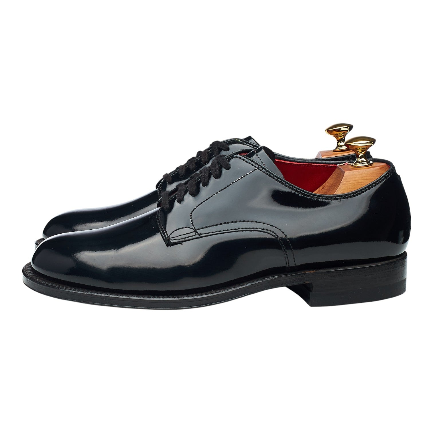 Alden N4405 derby cuir verni noir pointure 6.5 UK