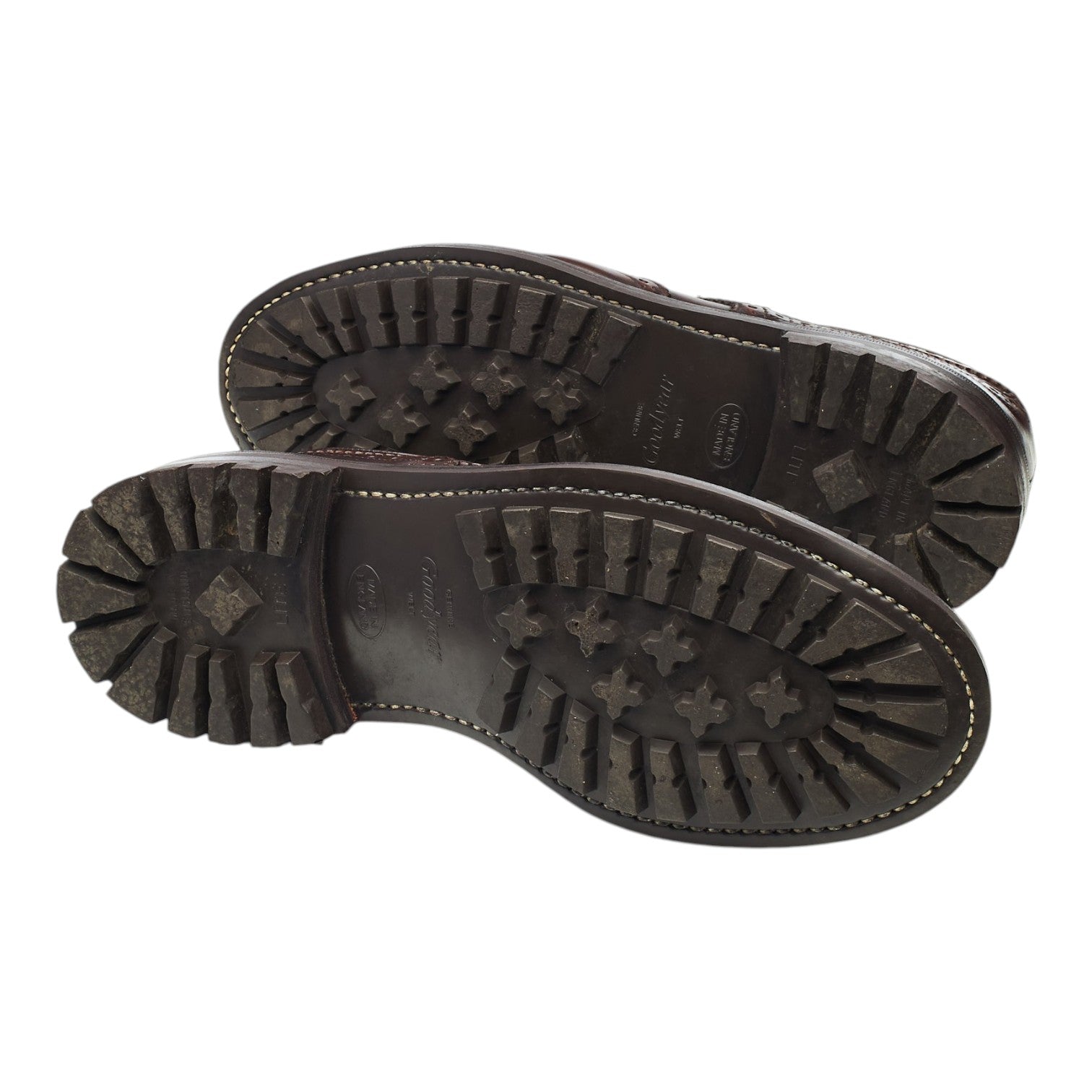 Tricker's Bowood derbies cuir marron foncé 8,5 UK