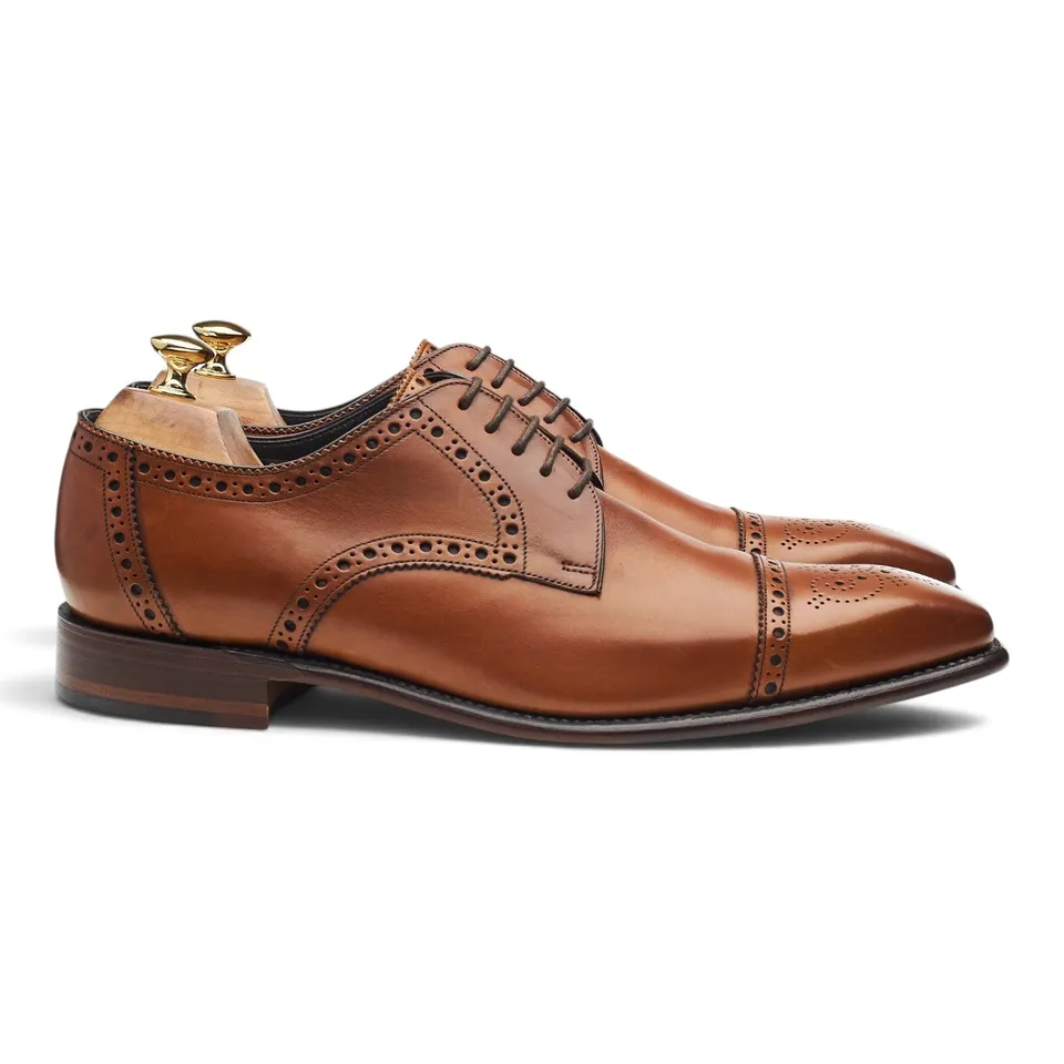 Loake 1880 Byron derby cuir tan UK 11