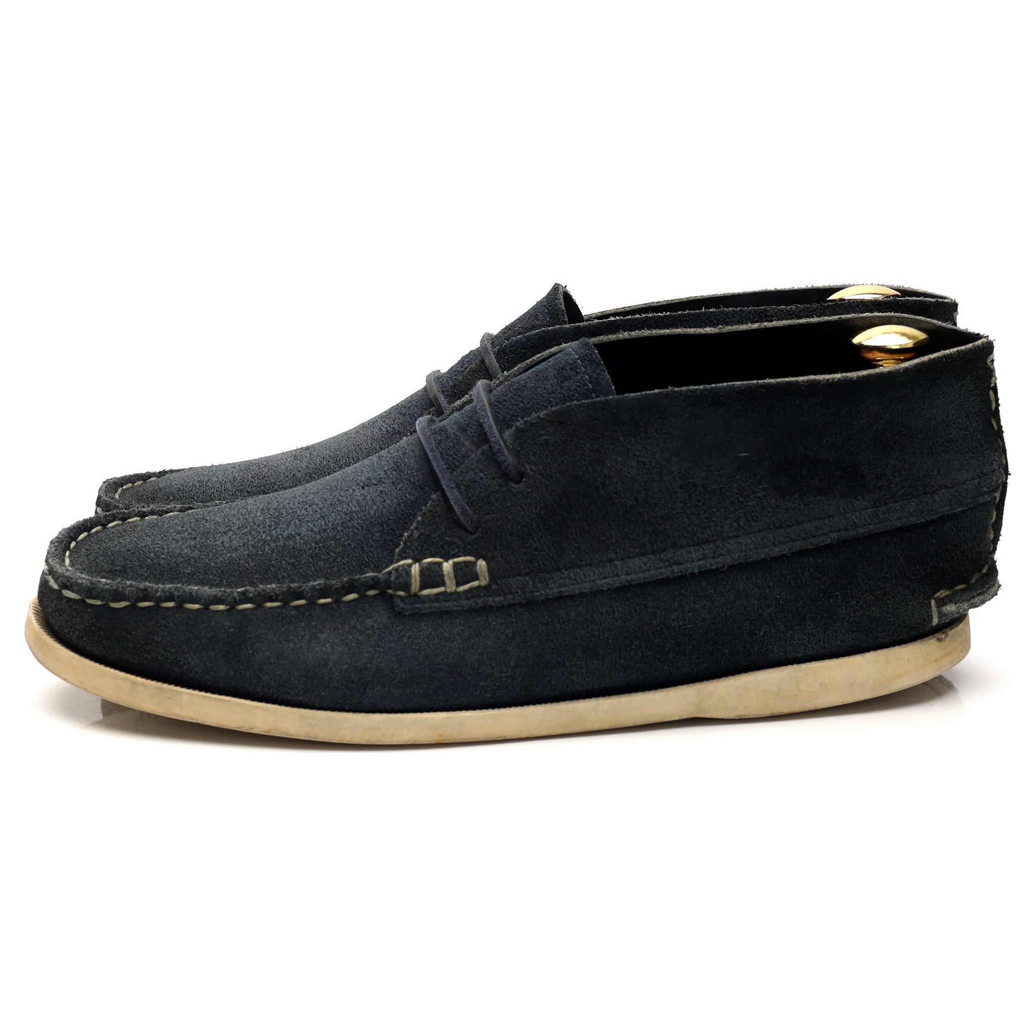 Yuketen chukka boots suède bleu marine pointure UK 7