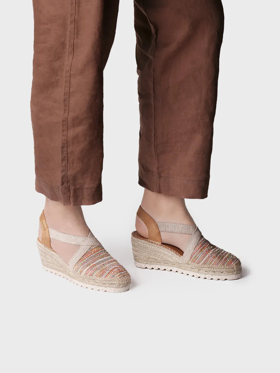 Toni Pons Terra-Cl espadrilles compensées multicolore talon 6 cm
