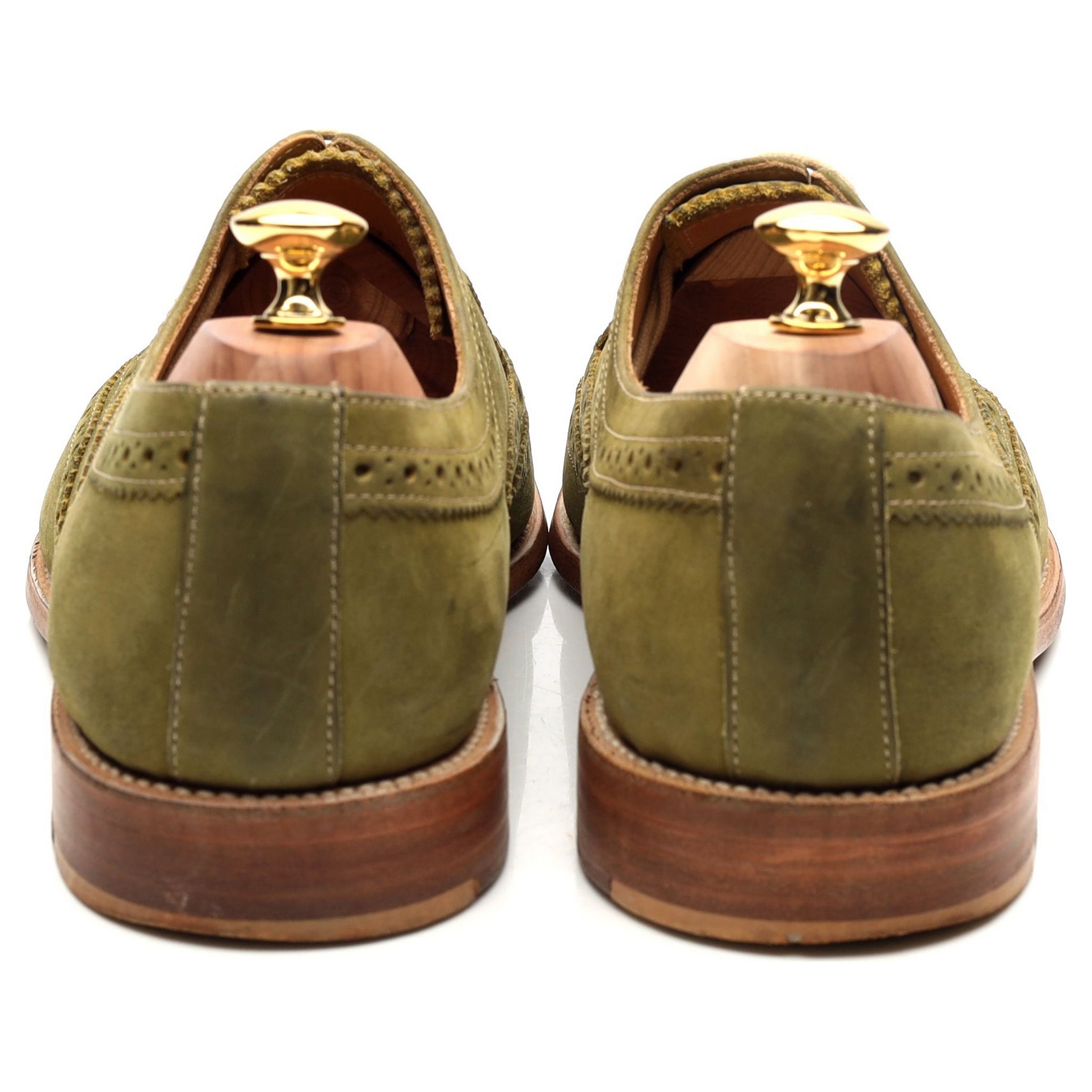 Loake Tye richelieu nubuck vert UK 11
