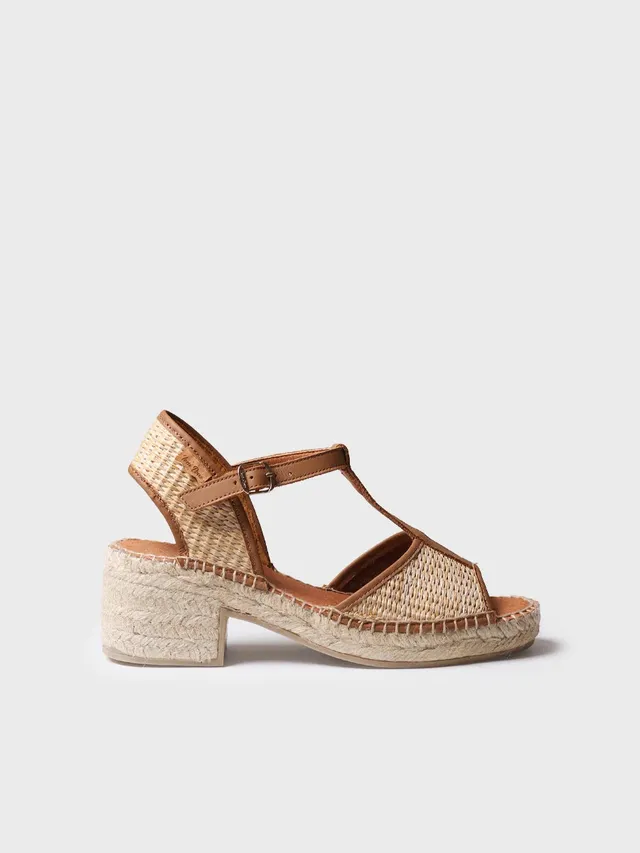 Toni Pons Donata-RP espadrilles petit talon raphia