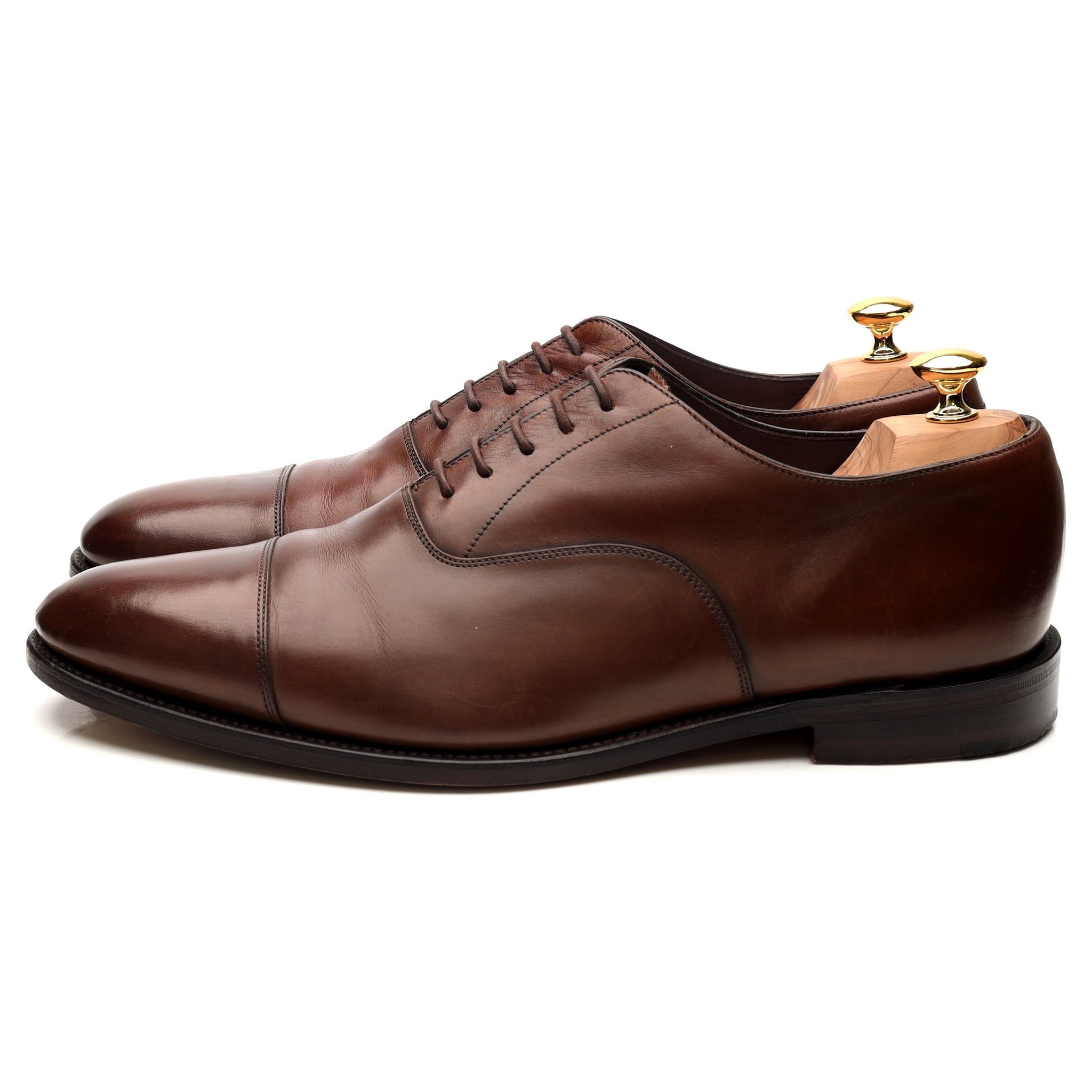 Loake 1880 Aldwych richelieu cuir marron UK 11,5