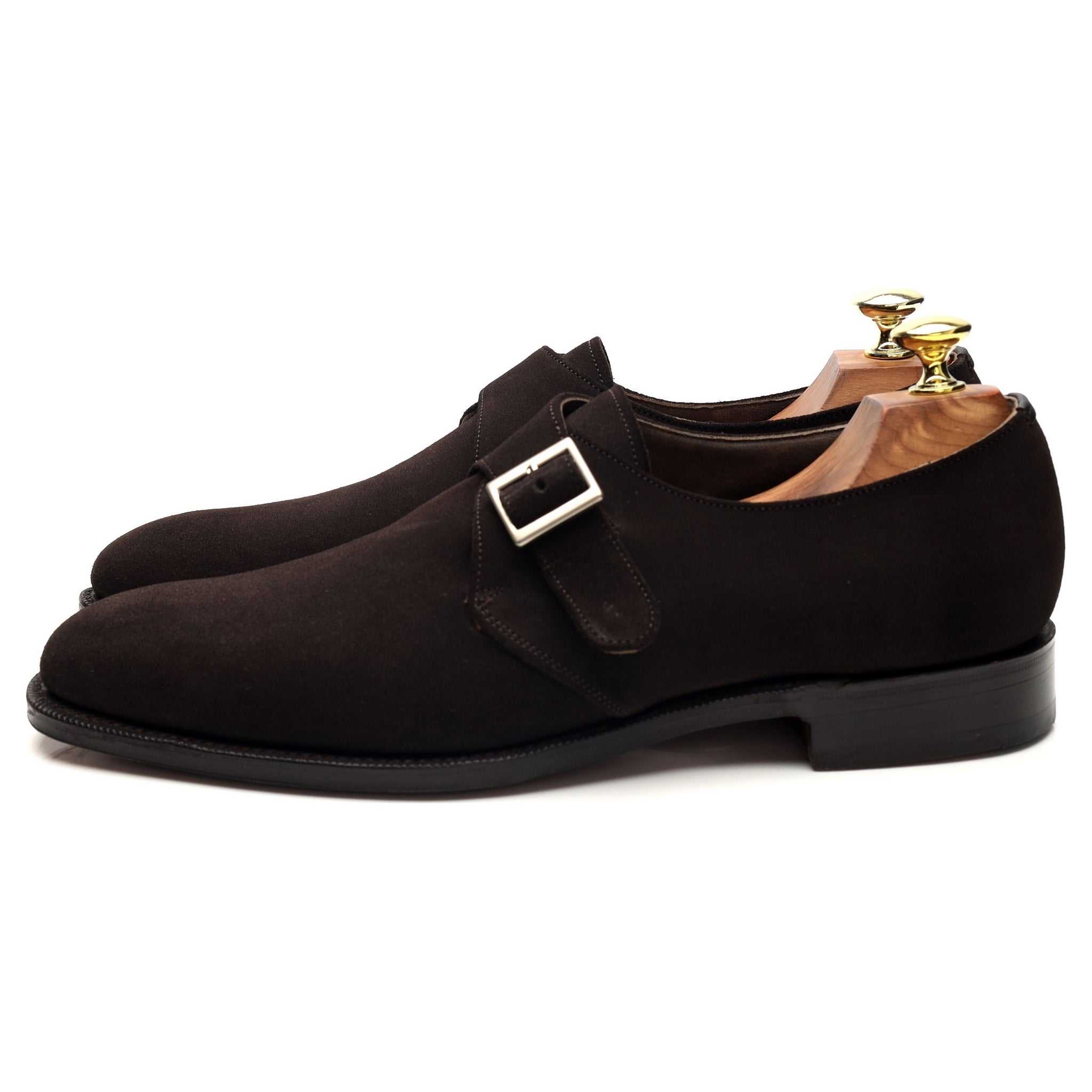 Church's Goddard Monk daim marron foncé pointure UK 7