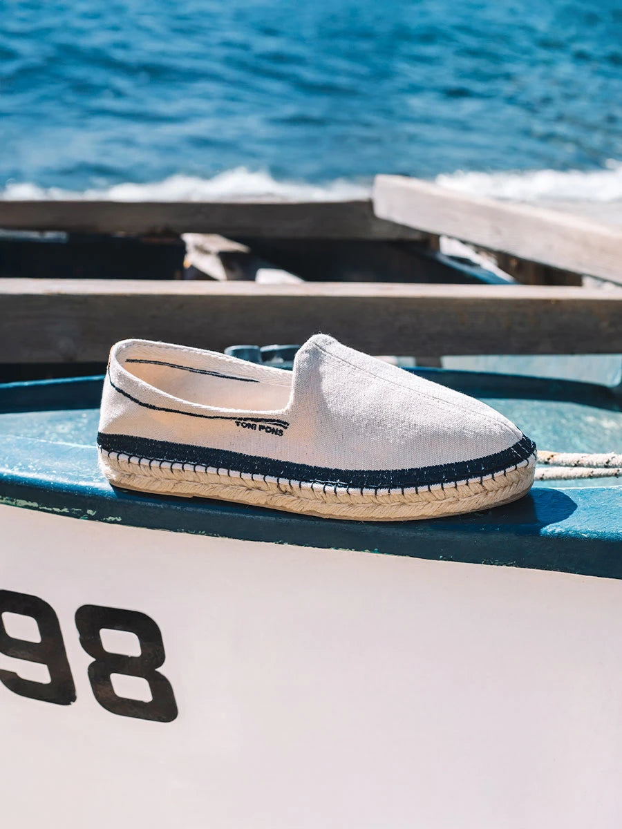 Toni Pons Treumal espadrille toile brodée homme
