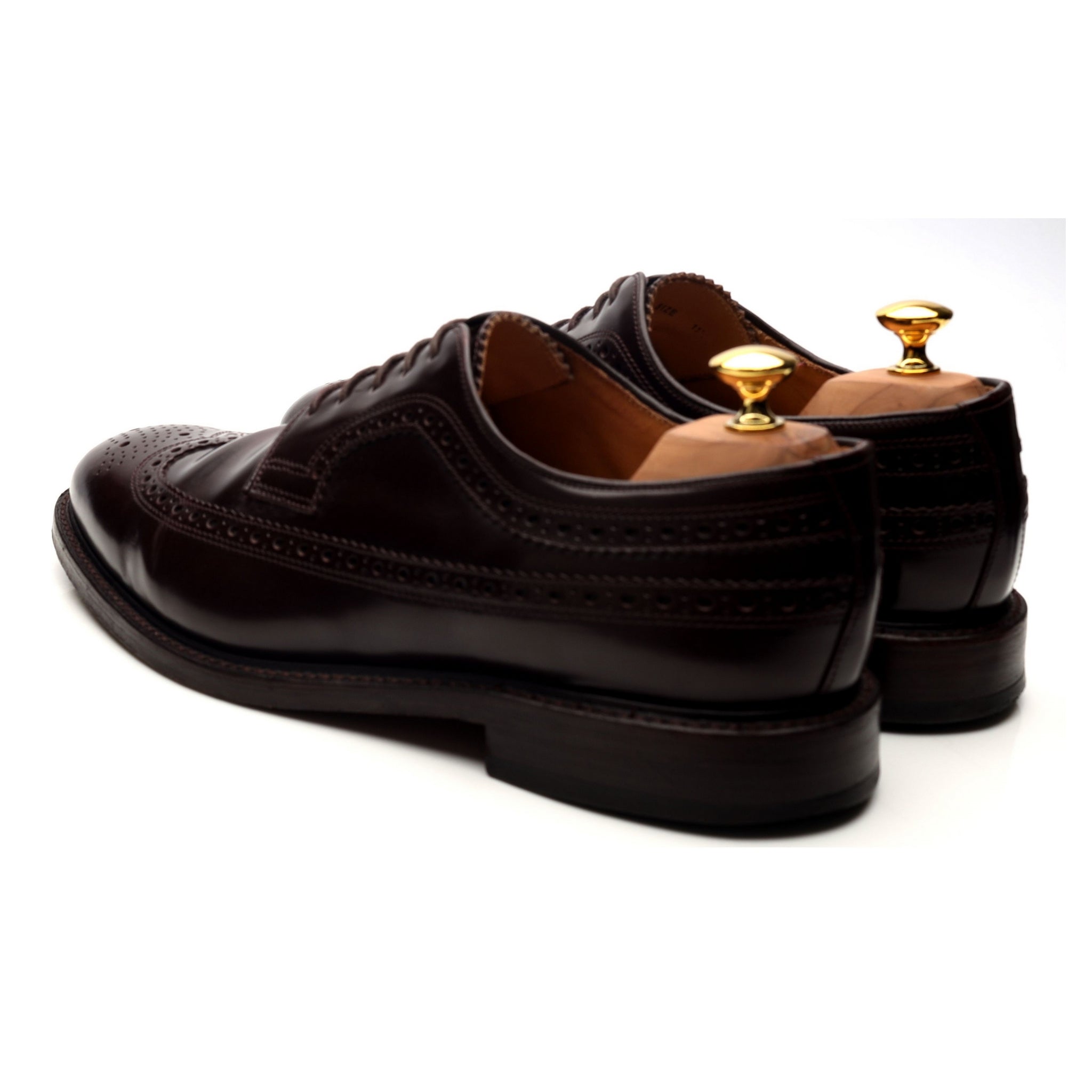 Loake Royal Brogue derby bordeaux cuir pointure UK 11