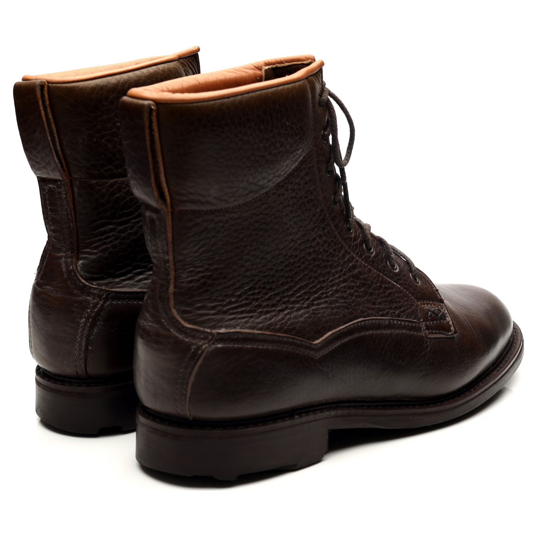 Alfred Sargent boots cuir grain marron UK 7