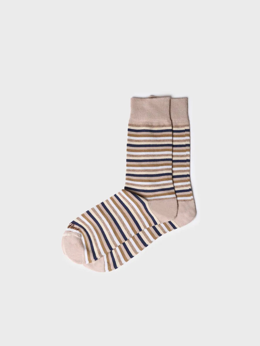 Toni Pons Quel-BR chaussettes taupe rayé
