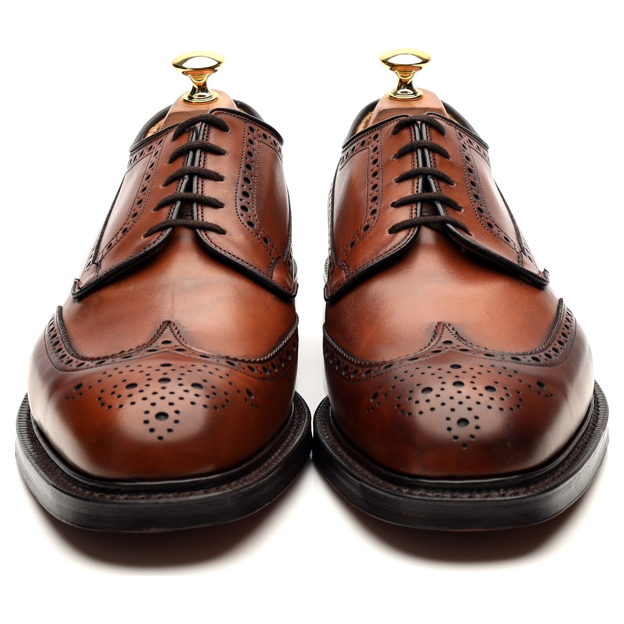 Church's Grafton Derby brogue cuir noyer pointure UK 9