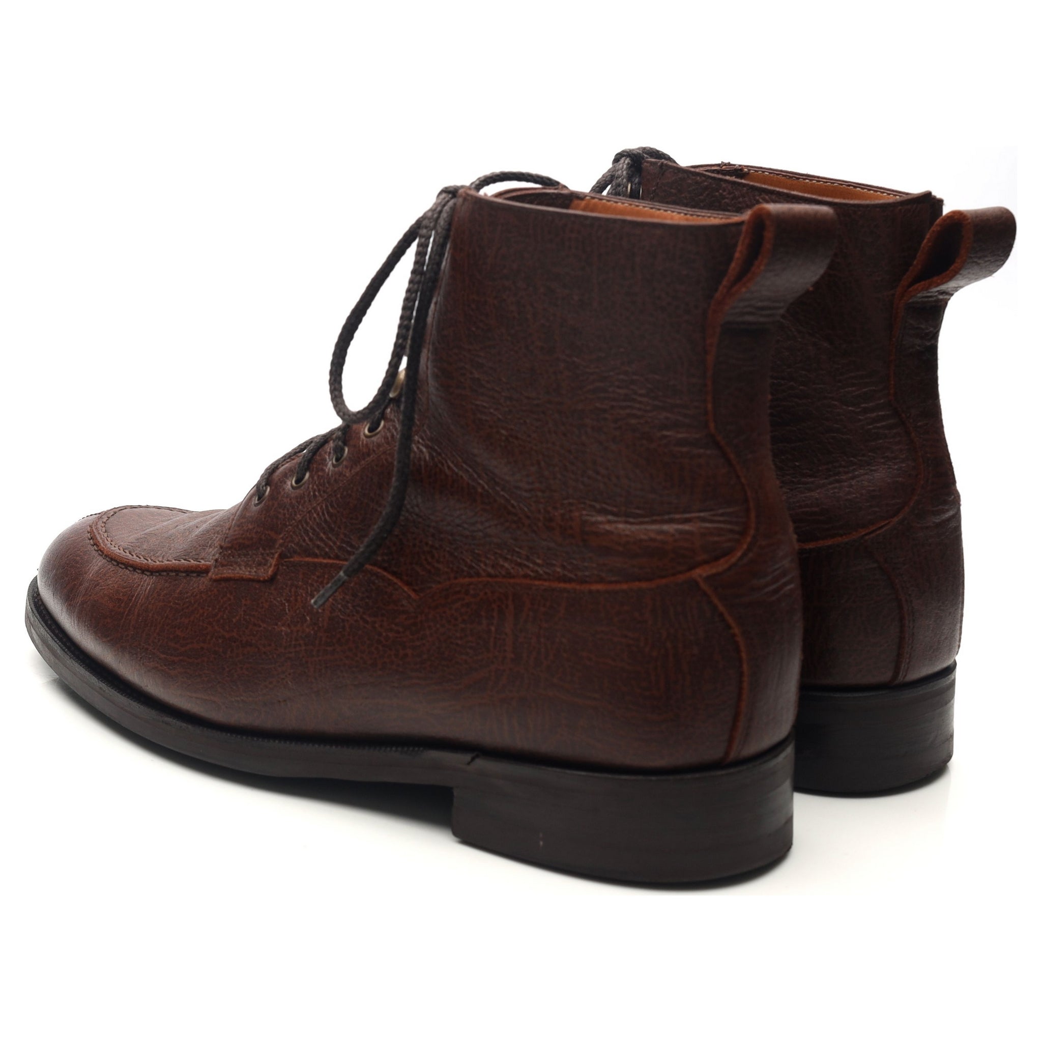Lof & Tung Bridger boots cuir marron UK 8,5