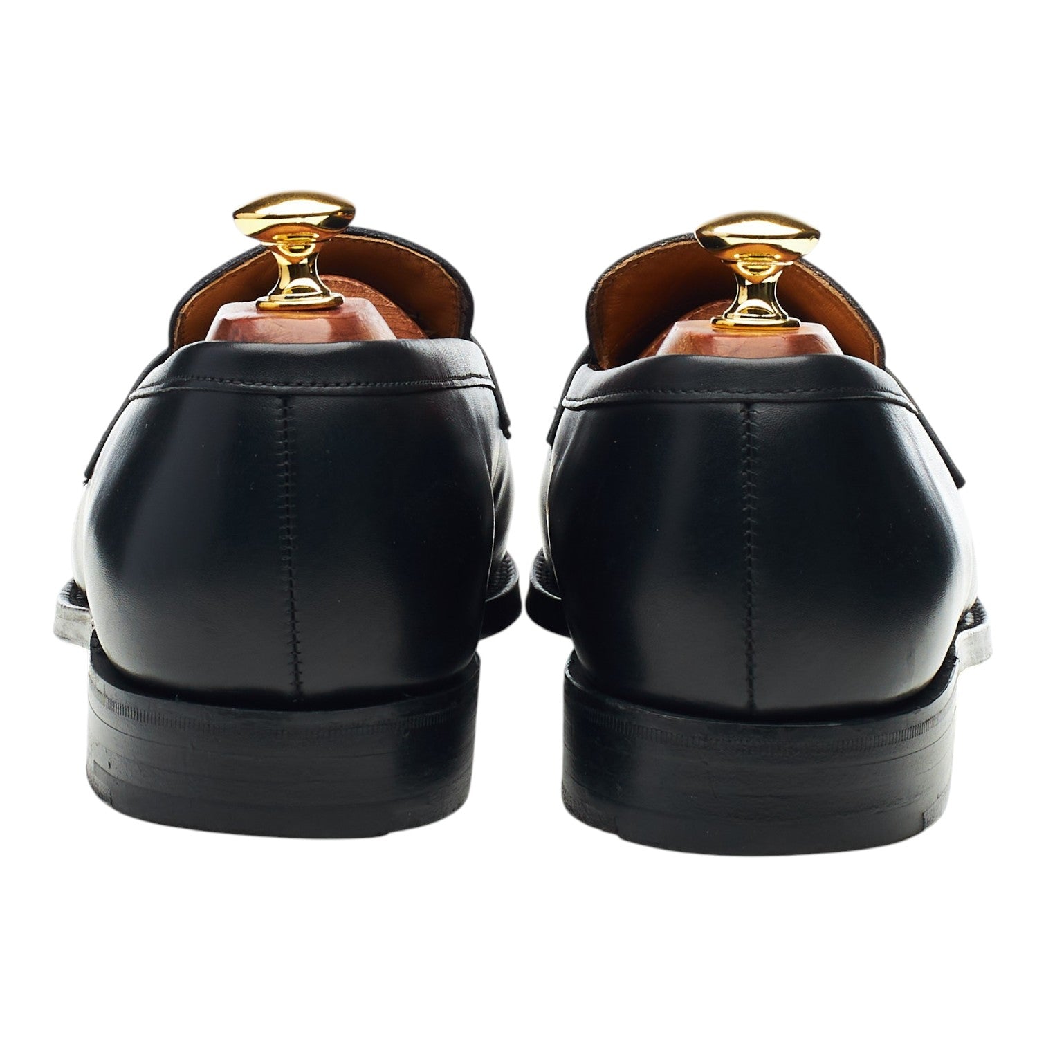 Tim Little Whisky Women mocassin cuir noir UK 9