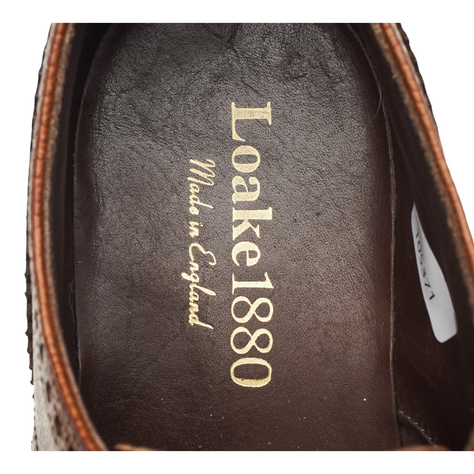 Loake Badminton 2 derby brogues marron 7 cuir