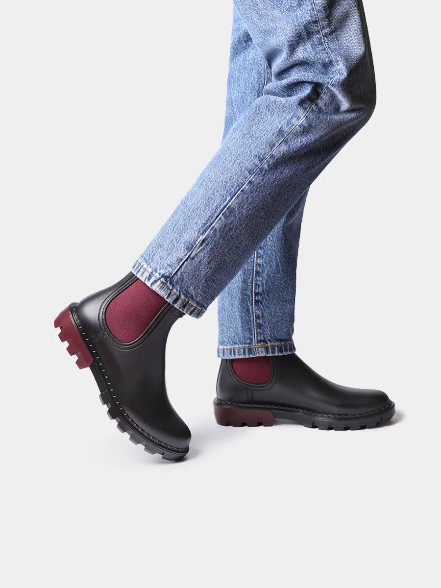 Toni Pons Caen bottes pluie femme caoutchouc 3,5 cm