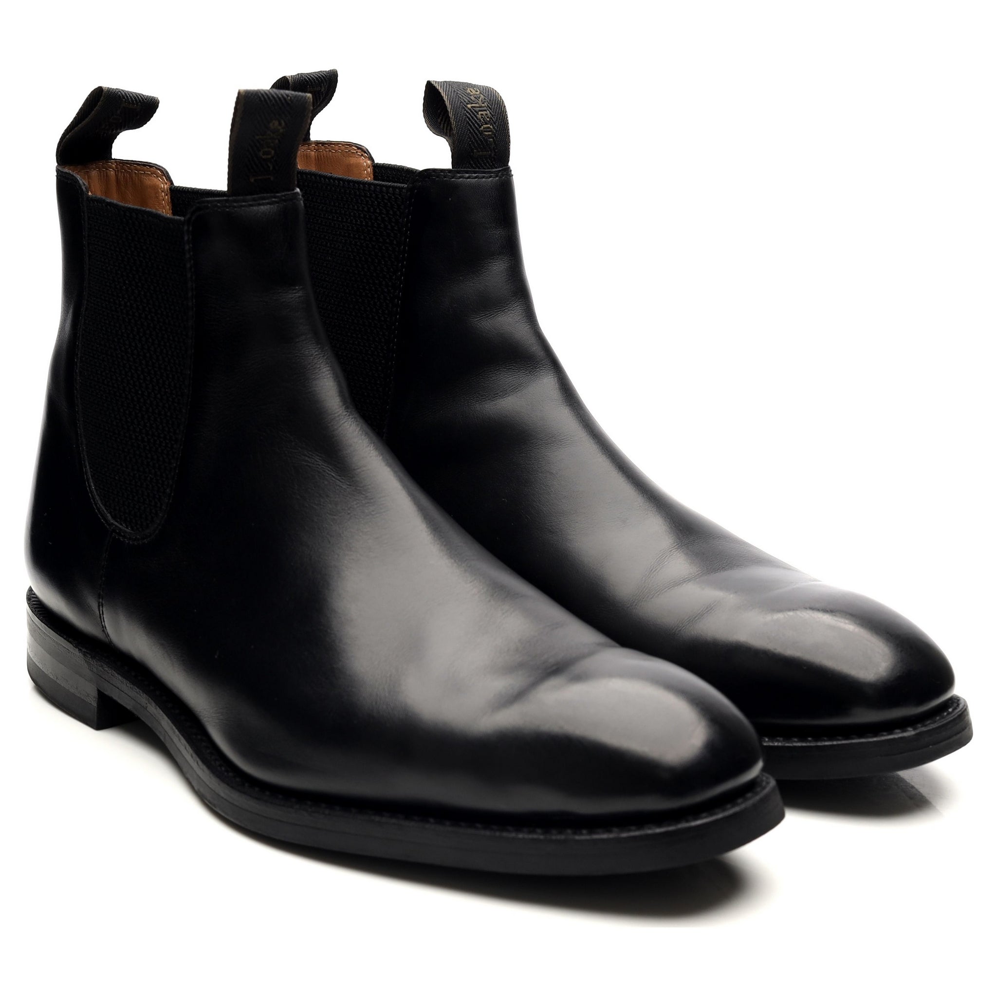 Loake 1880 Chatsworth bottines chelsea cuir noir UK 11